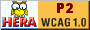 WCAG 1.0 - Priority 2.