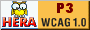 WCAG 1.0 - Priority 3.